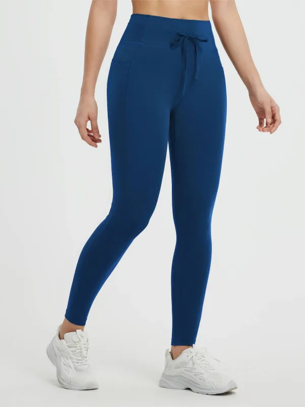 Women’s Yoga Adjustable High-Waisted Leggings sold by Baleaf