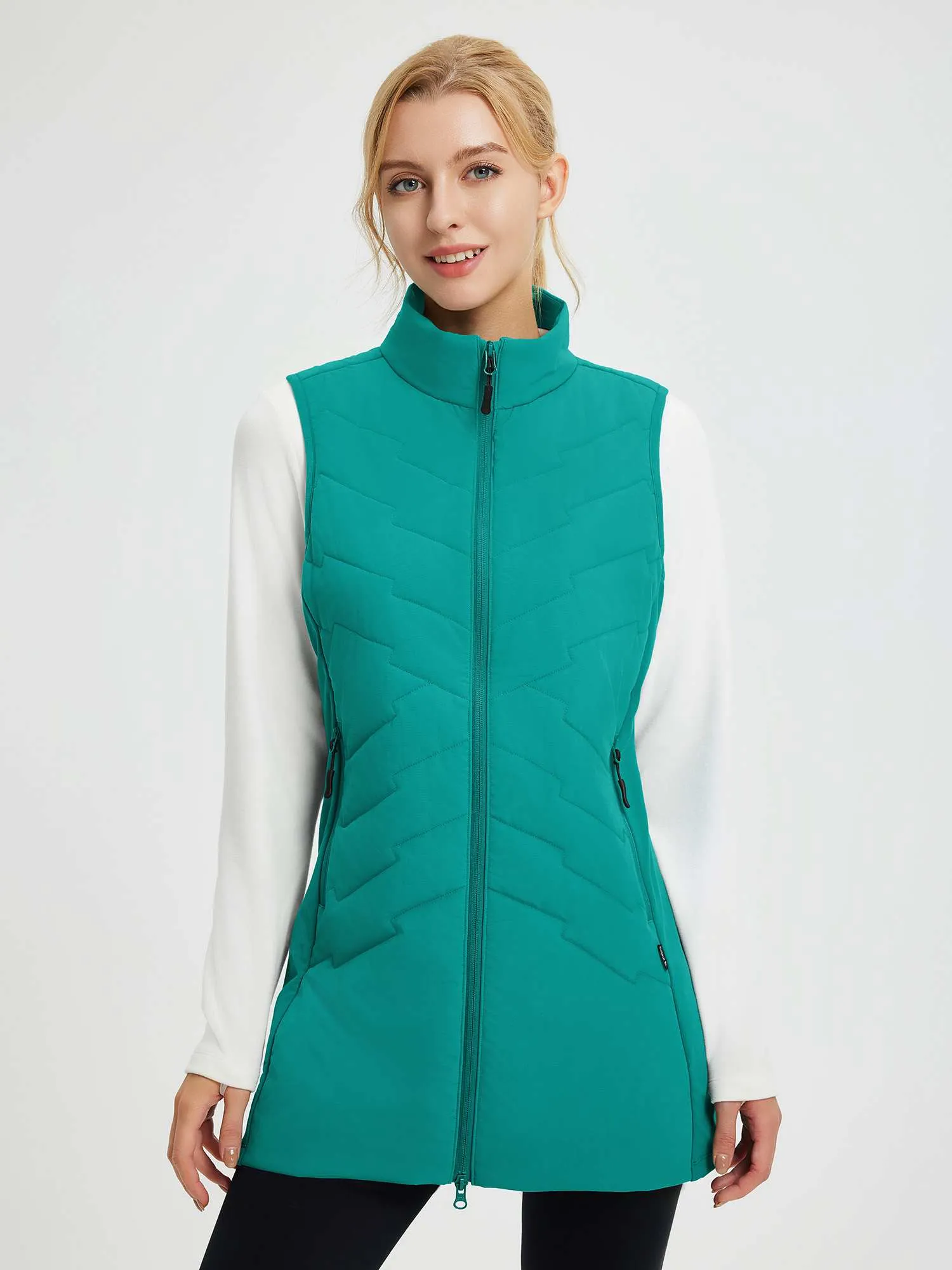 Women's Outdoor Mid-Length Woven Hiking Vest sold by Baleaf product image thumbnail 2