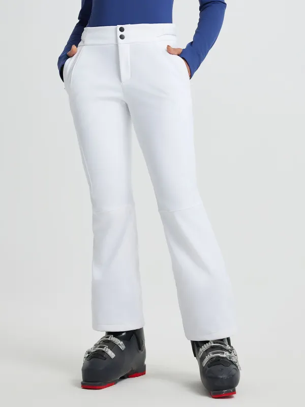 Women's Ski Softshell Slightly Flared Pants sold by Baleaf
