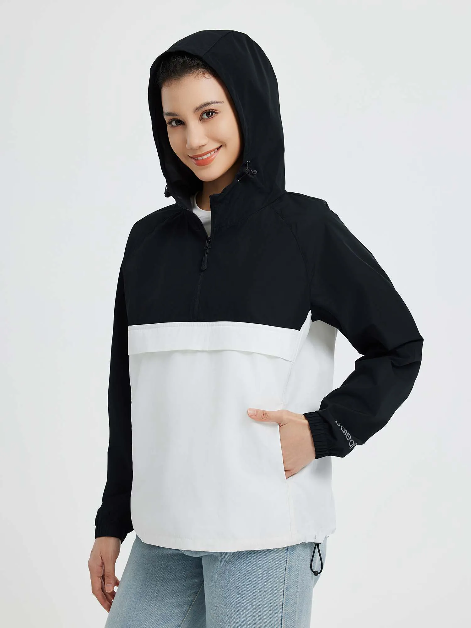 Outdoor Packable 1/4 Zip Windbreaker Jacket sold by Baleaf product image thumbnail 3