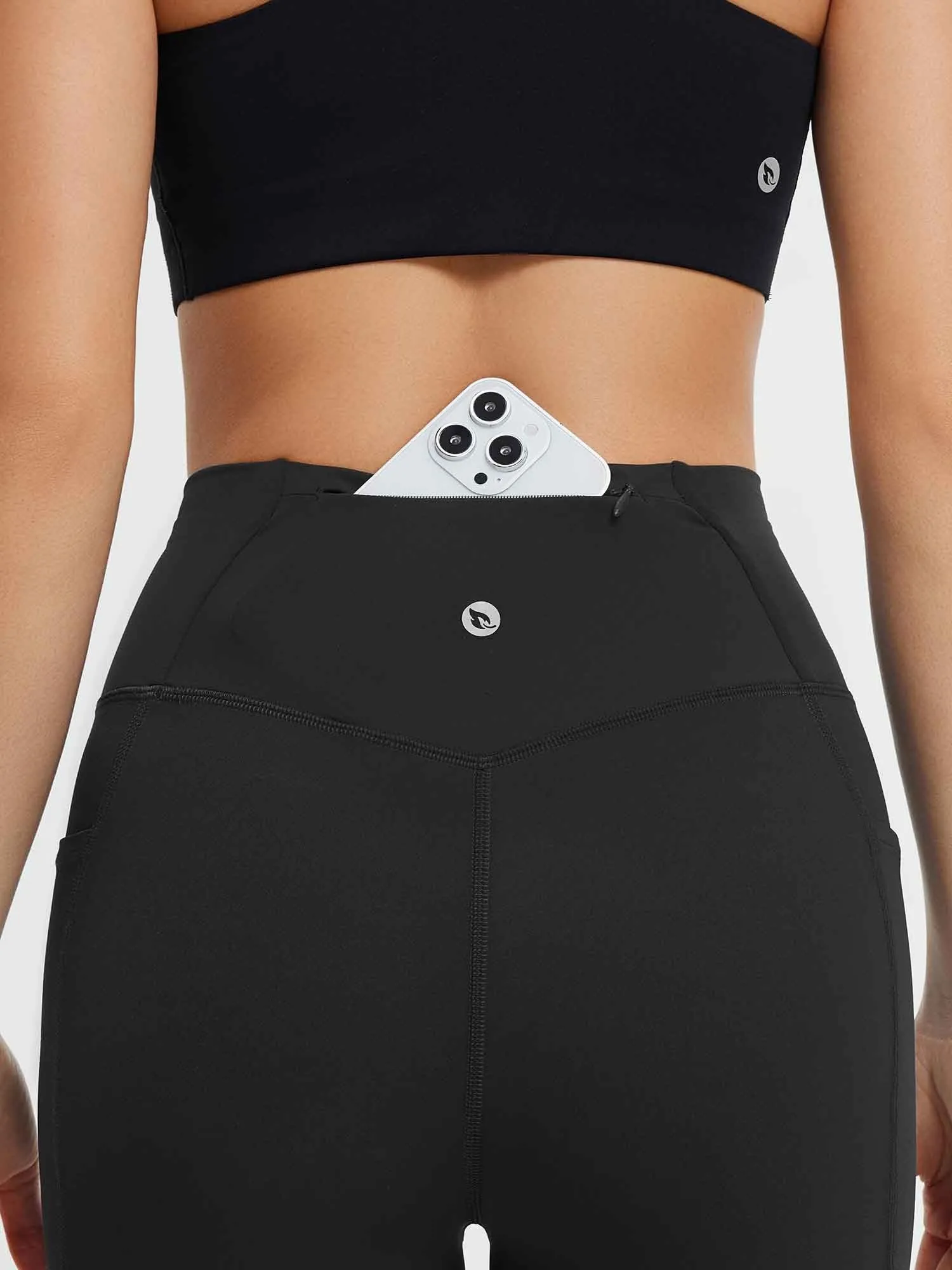 Yoga Drawstring High Waisted Flared Pants sold by Baleaf product image thumbnail 4