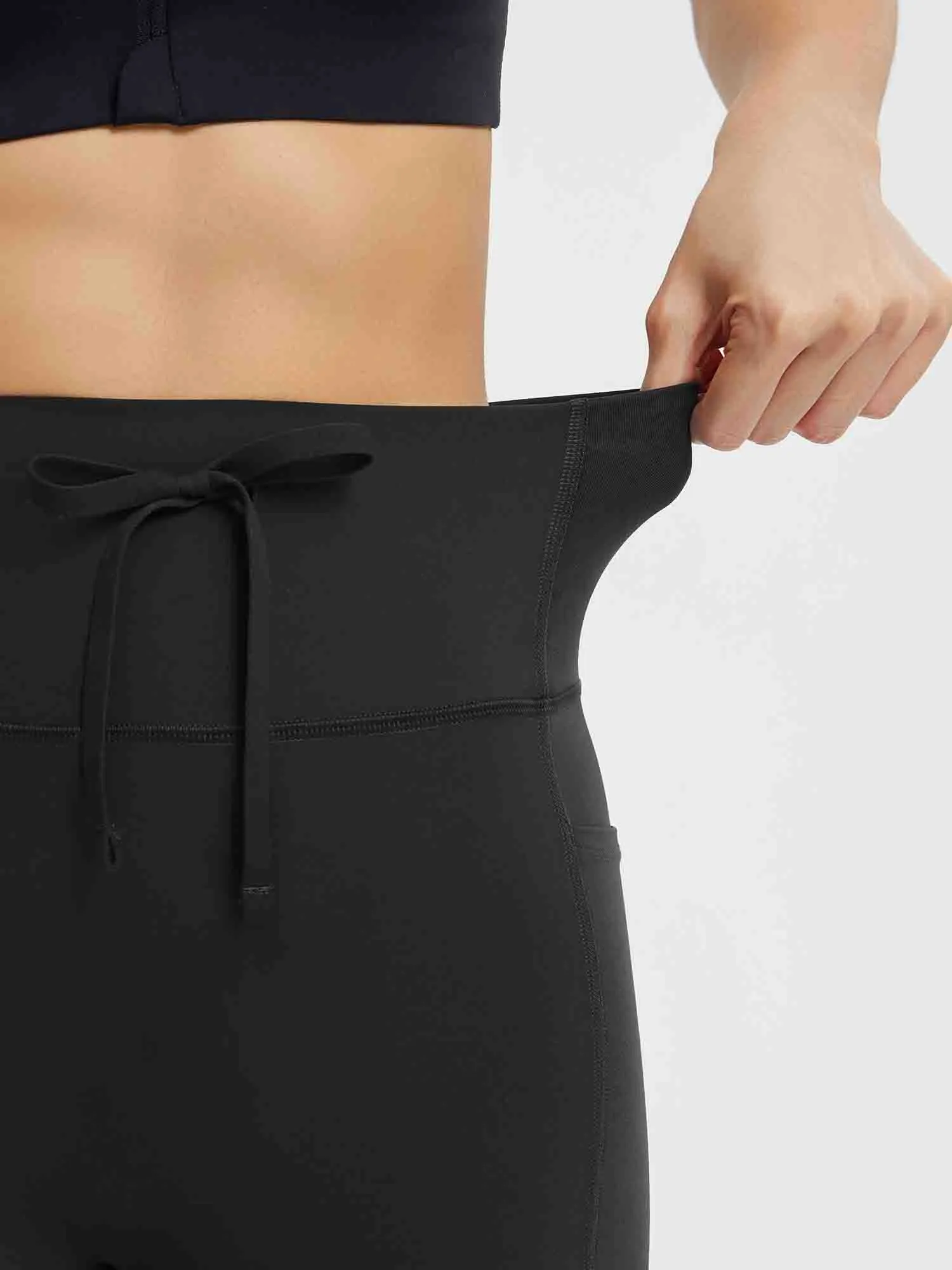 Yoga Drawstring High Waisted Flared Pants sold by Baleaf product image thumbnail 2
