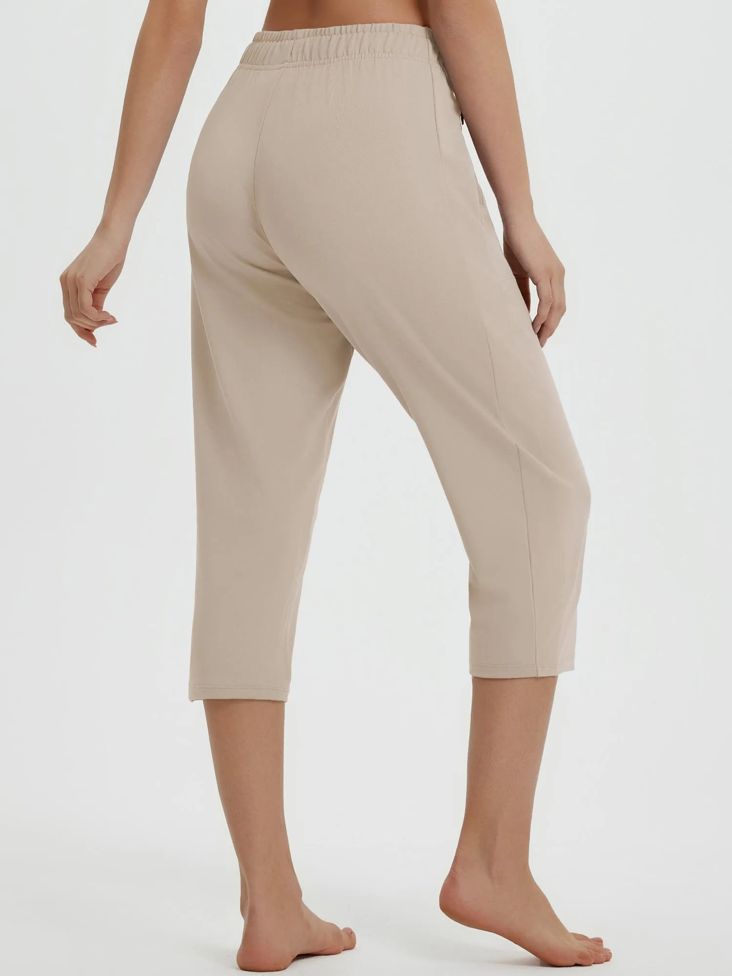 Women's 19" Quick-Dry Yoga Capri Pants sold by Baleaf product image thumbnail 3