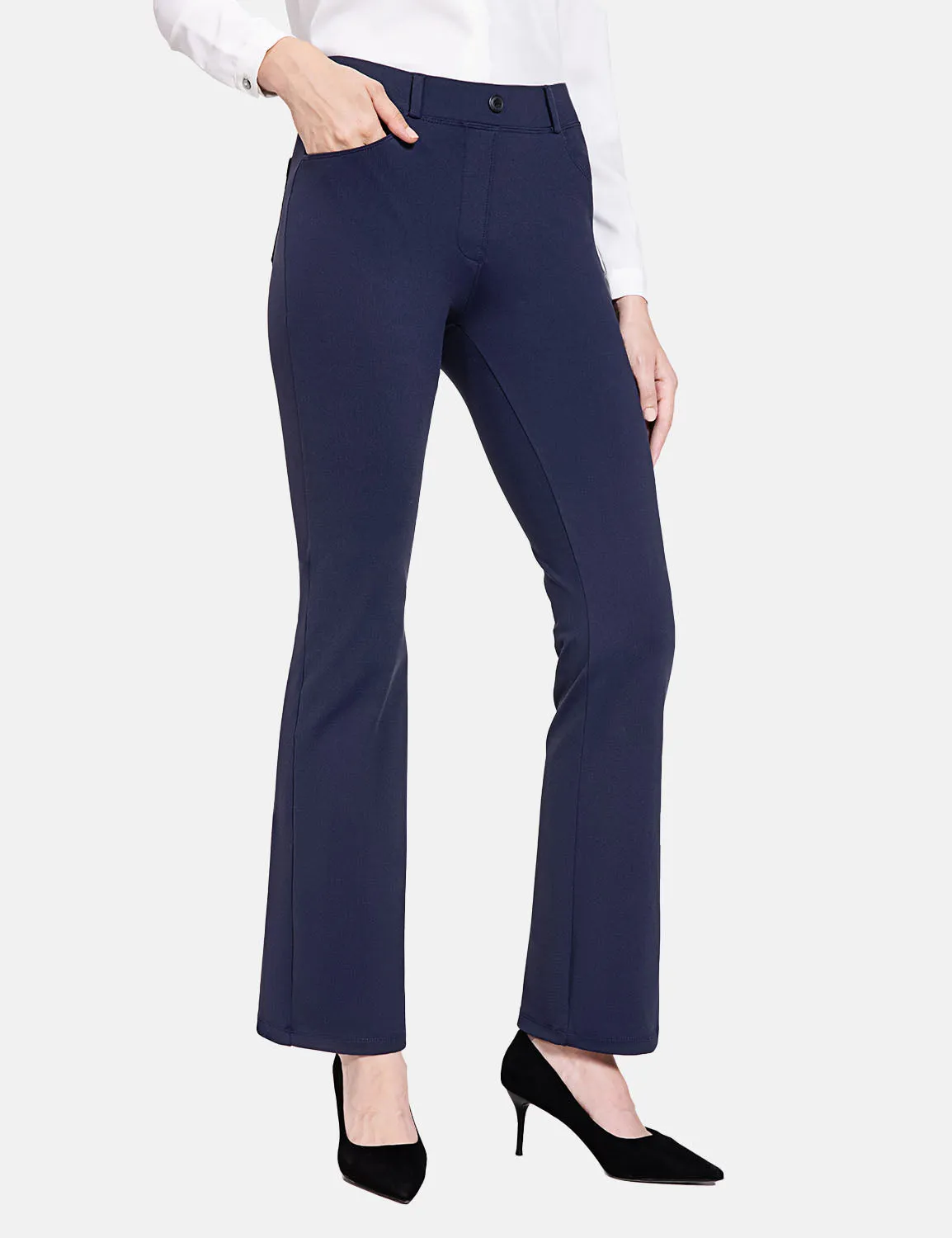 Workleisure Bootcut Pants sold by Baleaf product image thumbnail 3