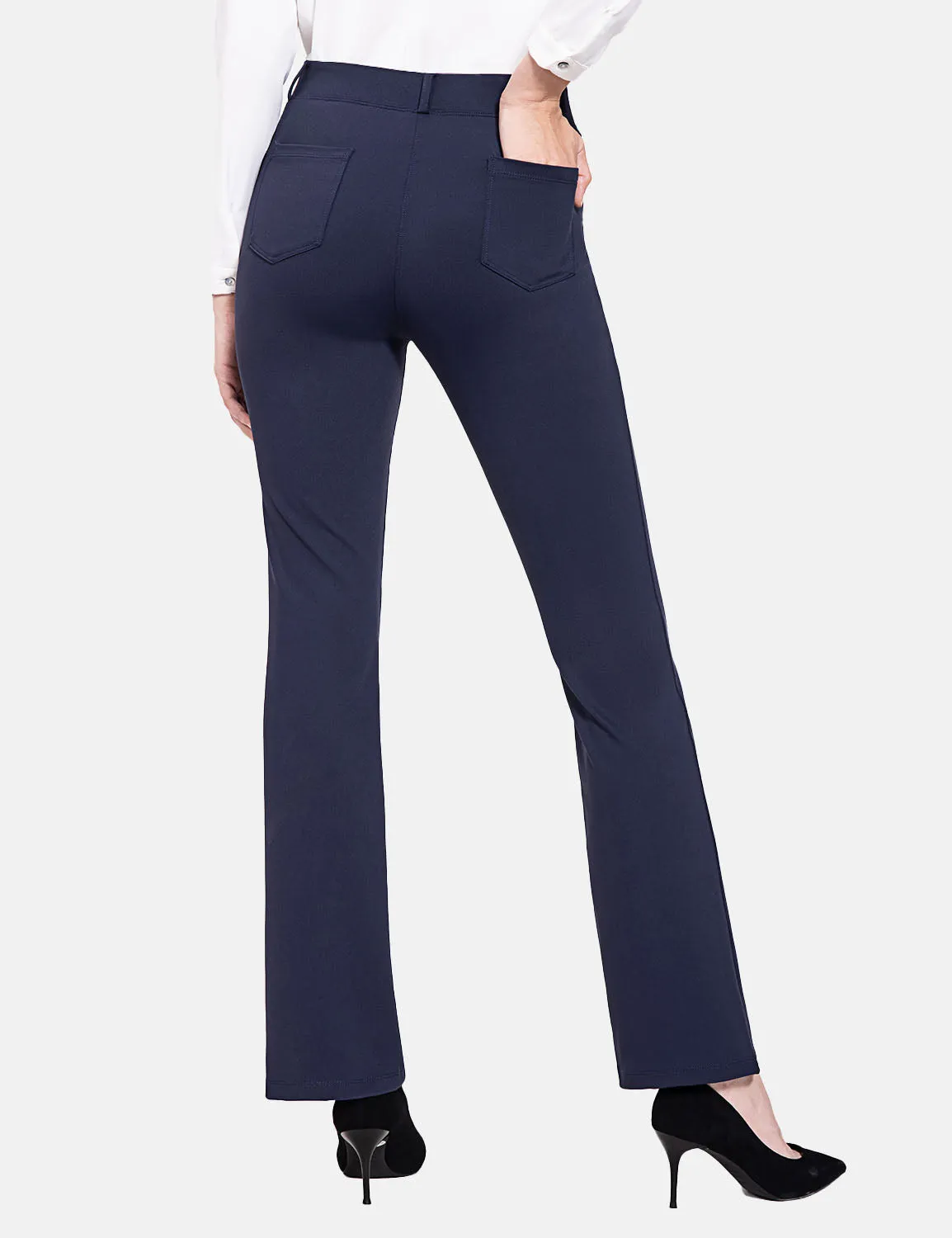 Workleisure Bootcut Pants sold by Baleaf product image thumbnail 4