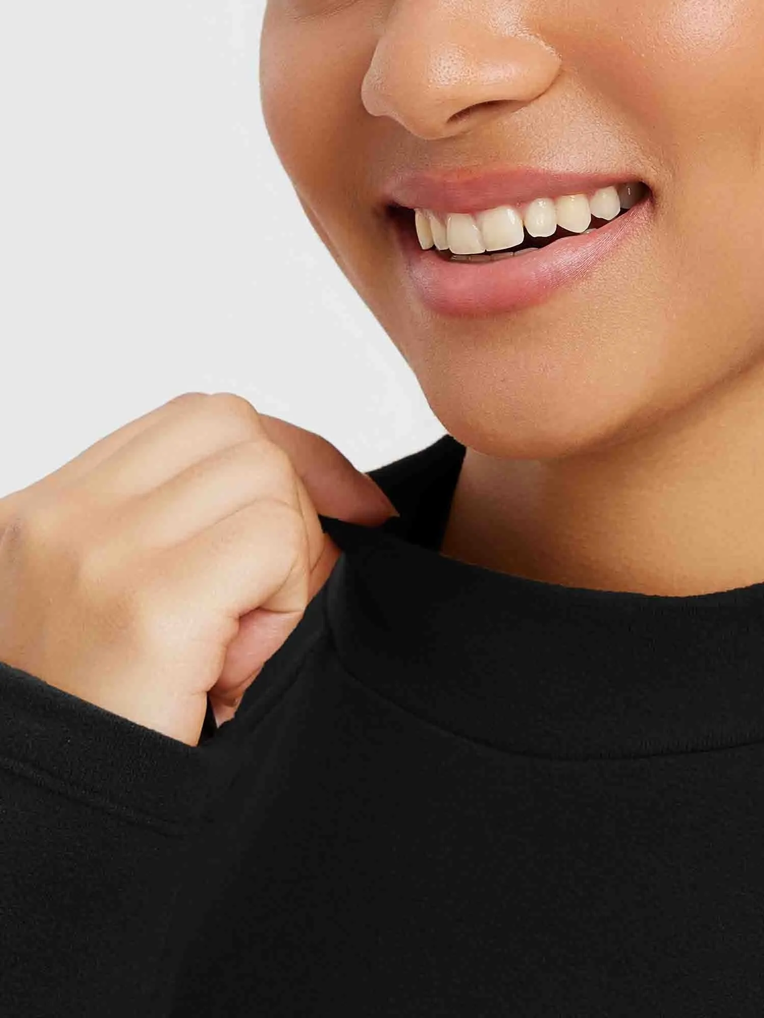 Running Half-Turtleneck Fleece Long-Sleeve T-Shirt sold by Baleaf product image thumbnail 3