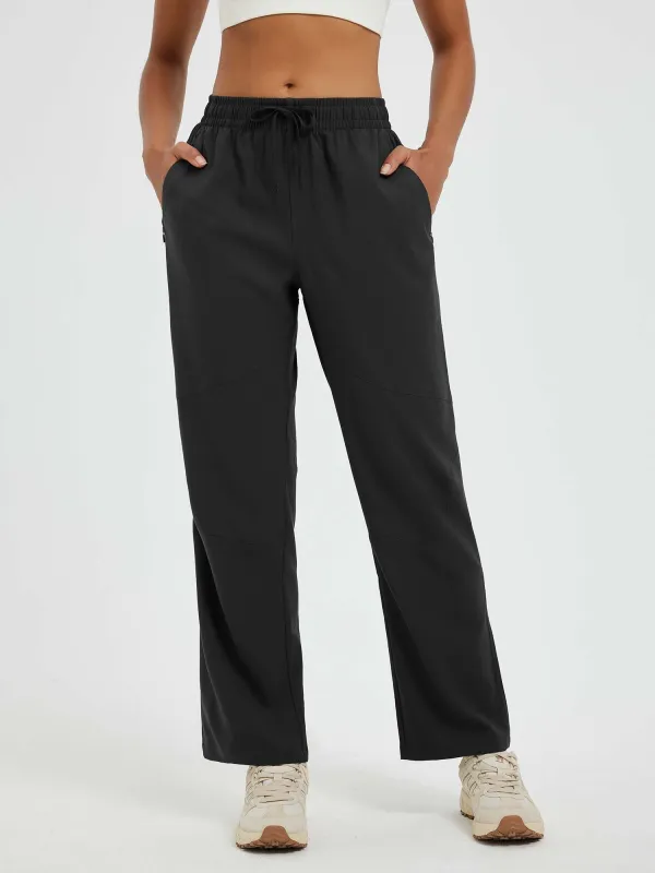 Outdoor Wide-Leg Cargo Hiking Pants sold by Baleaf