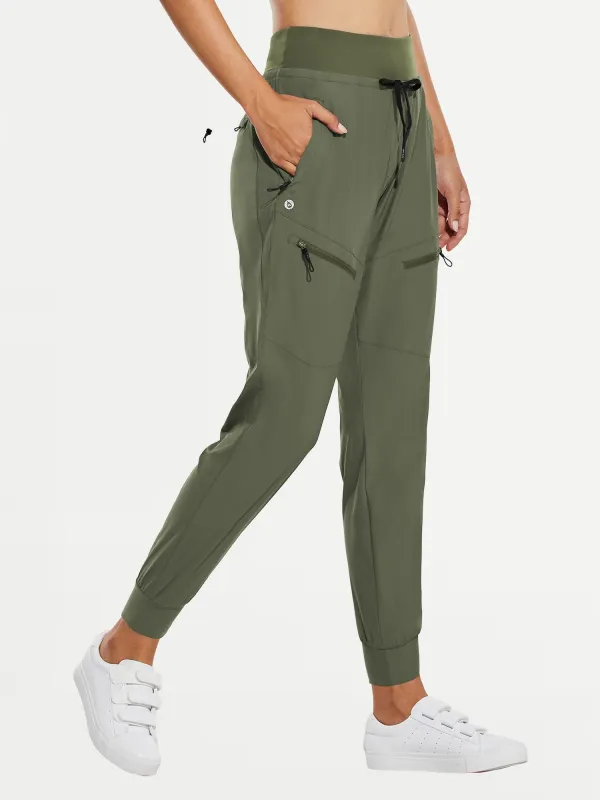 Women's Tall High-Waisted Quick-Dry Hiking Joggers made by Baleaf