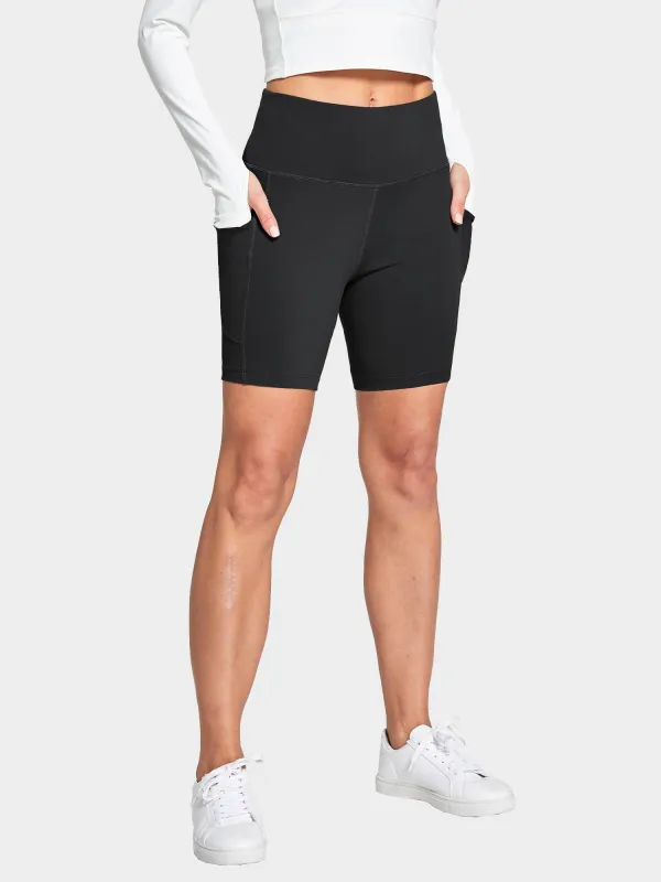 Women's 6" High-Waisted Biker Shorts sold by Baleaf