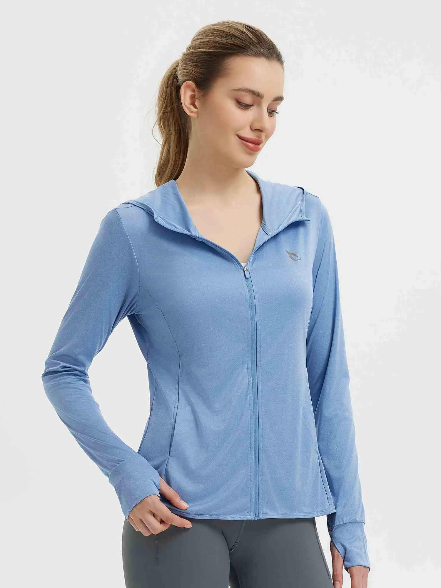 Women's Long Sleeve Sun Protection Jacket sold by Baleaf