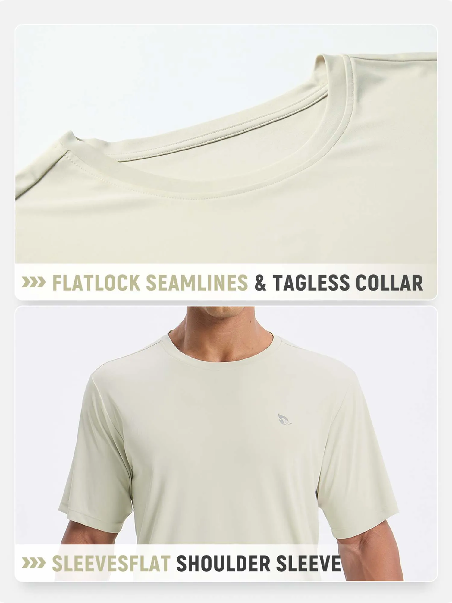 Men's Outdoor Short Sleeve Crew Neck T-Shirt sold by Baleaf product image thumbnail 5
