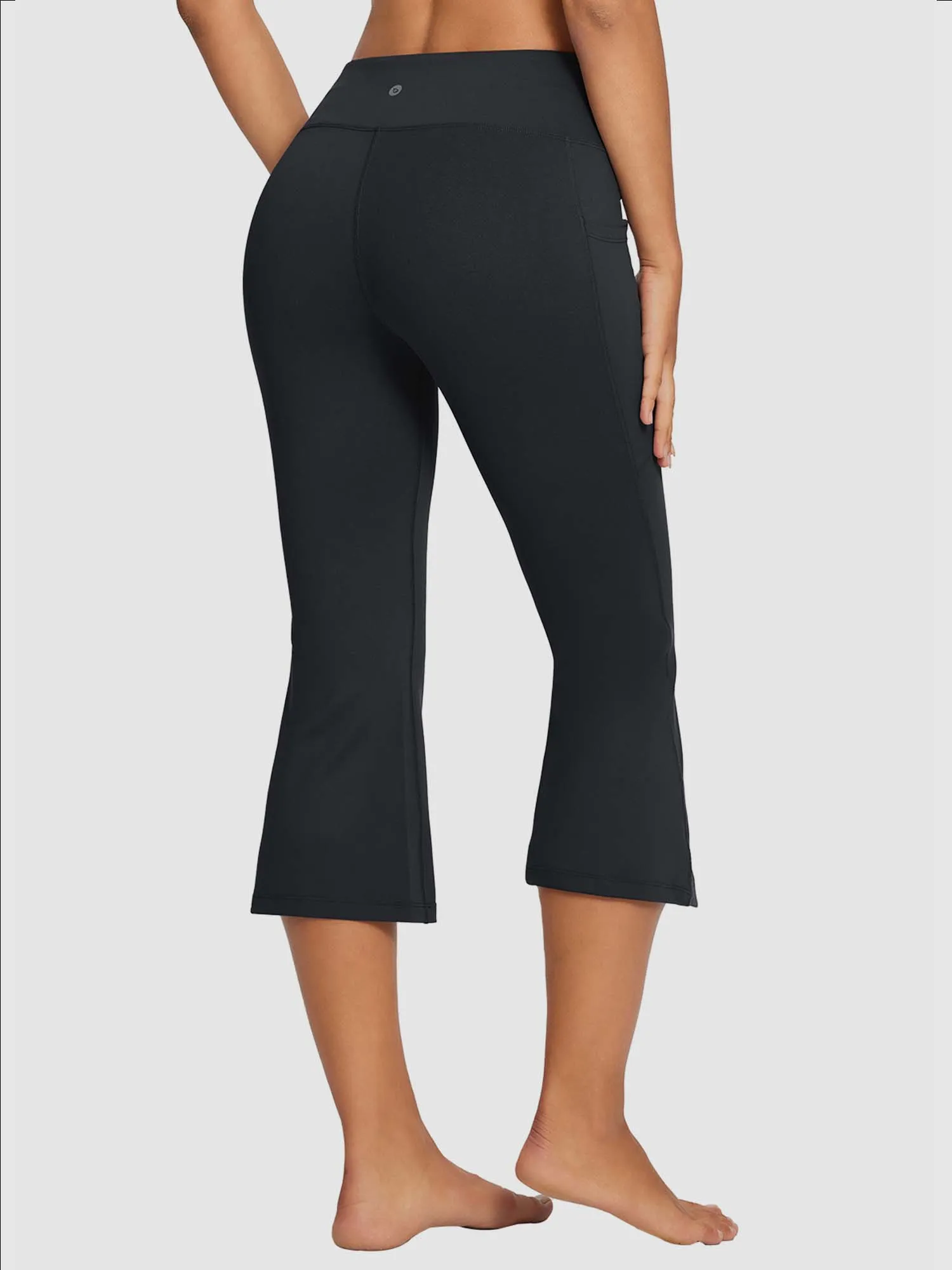 Women's High-Waisted Flare Capris sold by Baleaf product image thumbnail 2