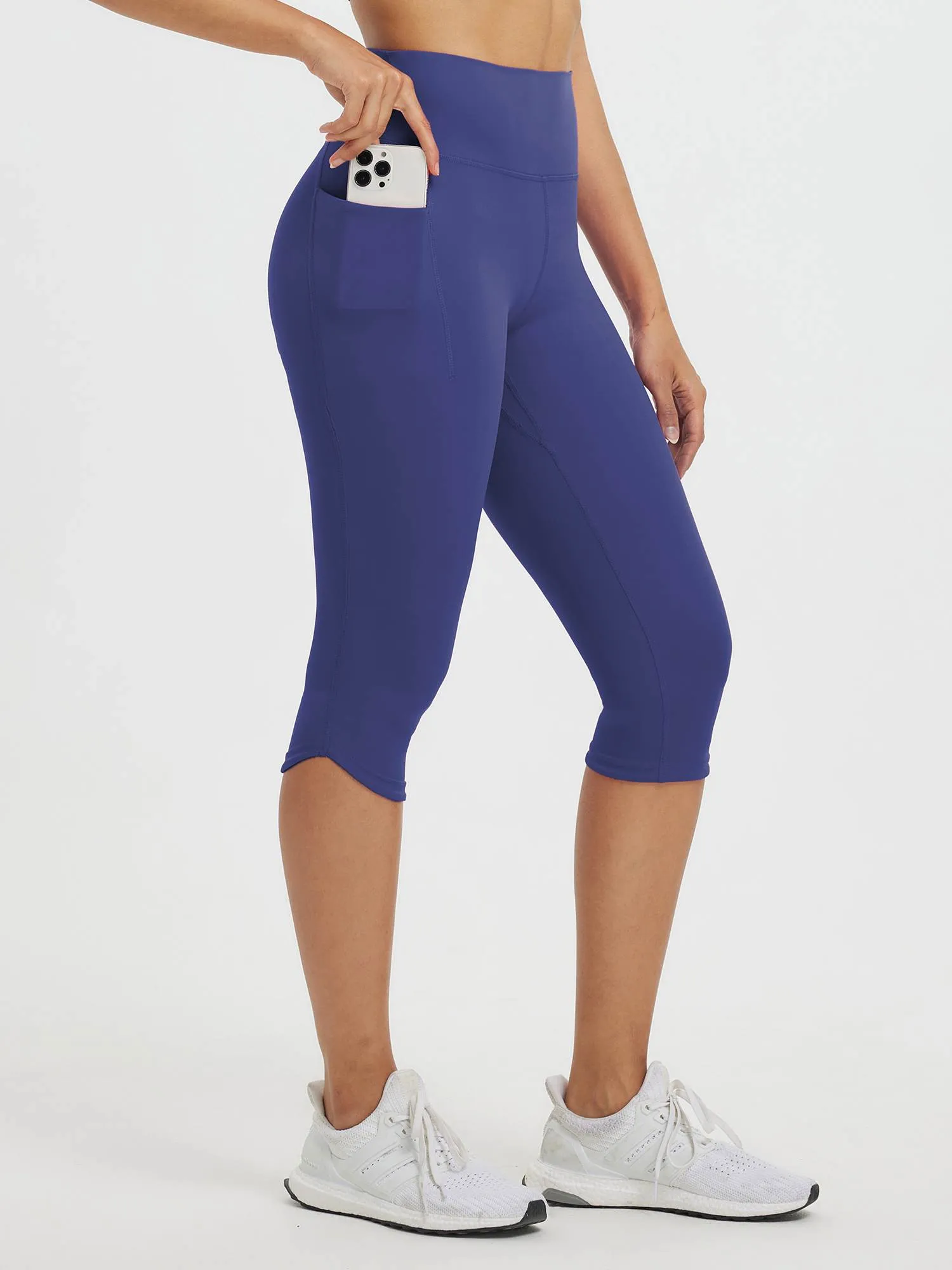 Women's 17" High-Waisted Capris sold by Baleaf