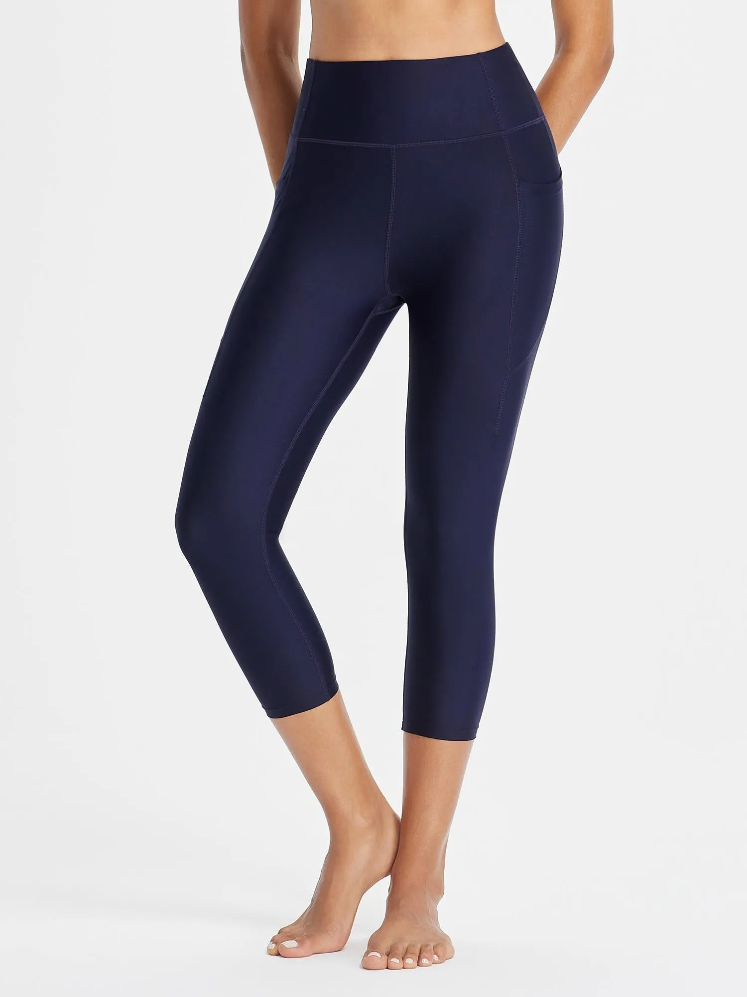 Women's 20" UPF 50+ Quick-Dry Swim Capris sold by Baleaf product image thumbnail 2