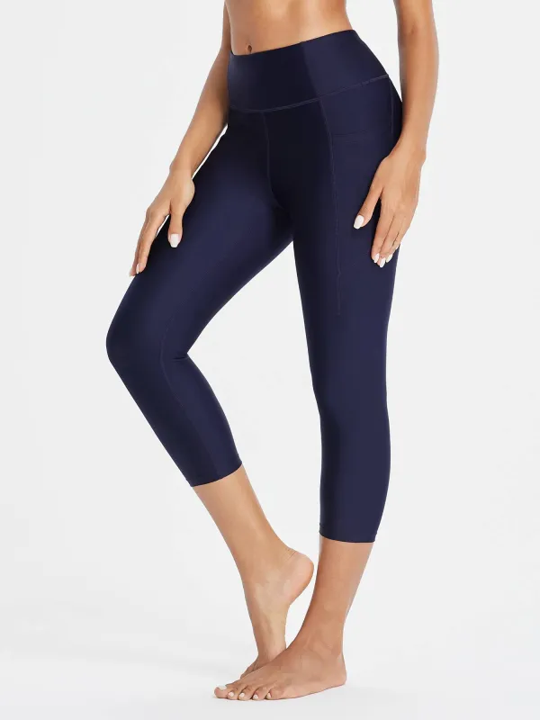 Women's 20" UPF 50+ Quick-Dry Swim Capris sold by Baleaf