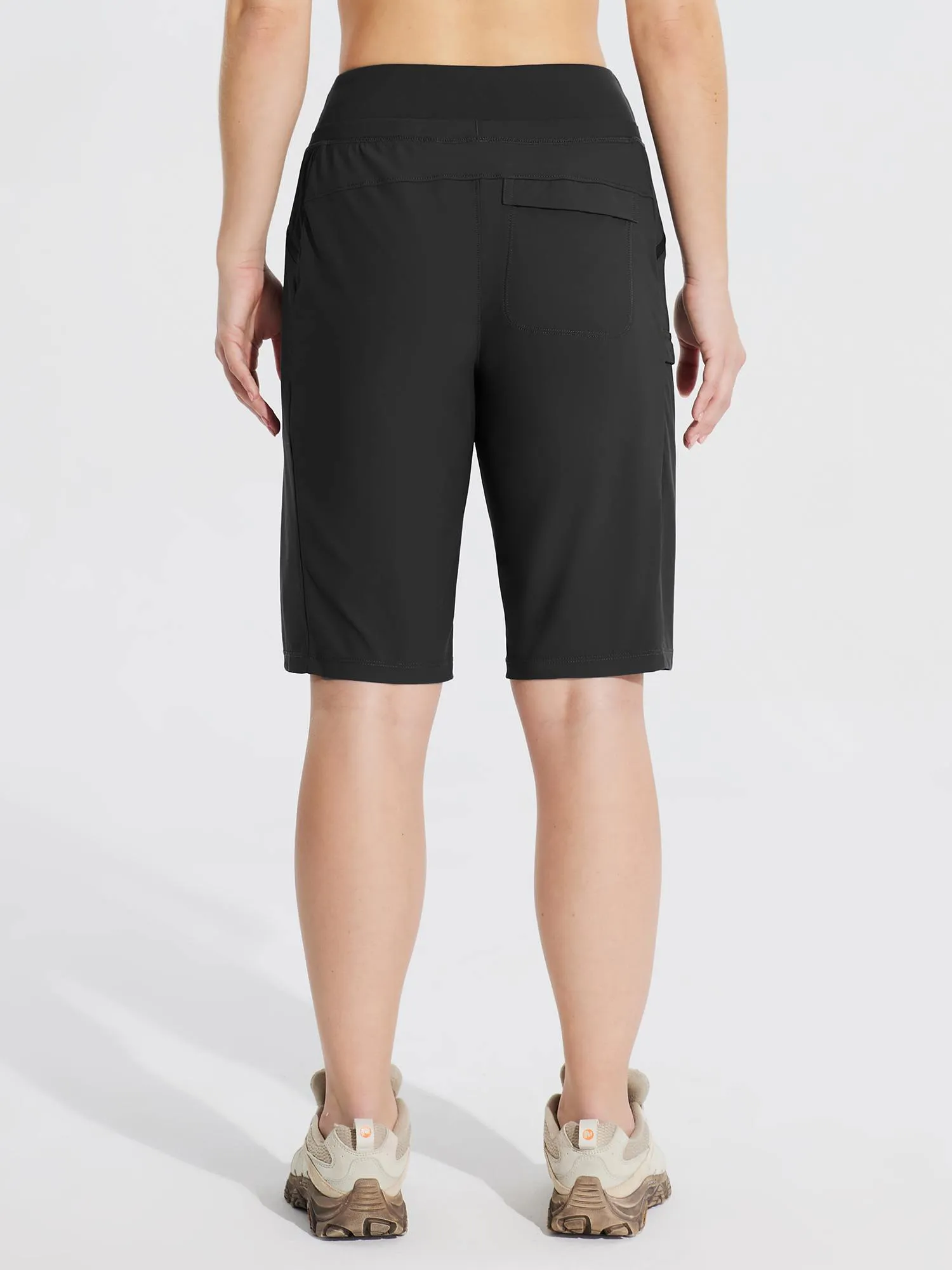 Women's 11" Quick-Dry Hiking Cargo Shorts sold by Baleaf product image thumbnail 5