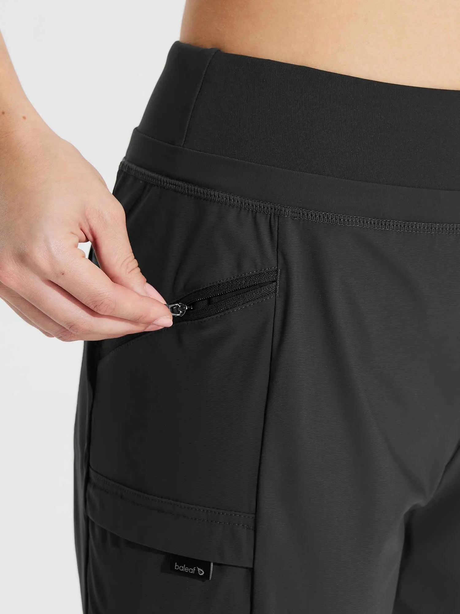 Women's 11" Quick-Dry Hiking Cargo Shorts sold by Baleaf product image thumbnail 2