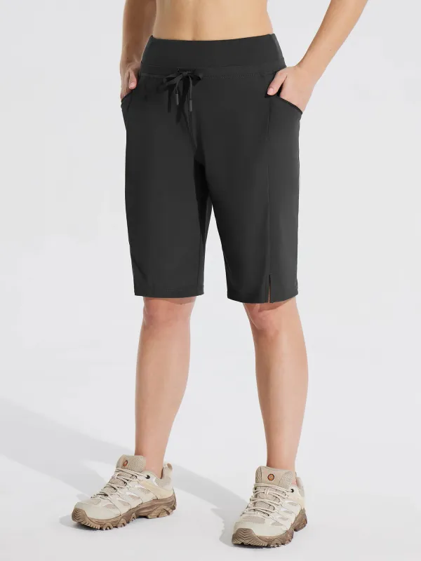 Women's 11" Quick-Dry Hiking Cargo Shorts sold by Baleaf