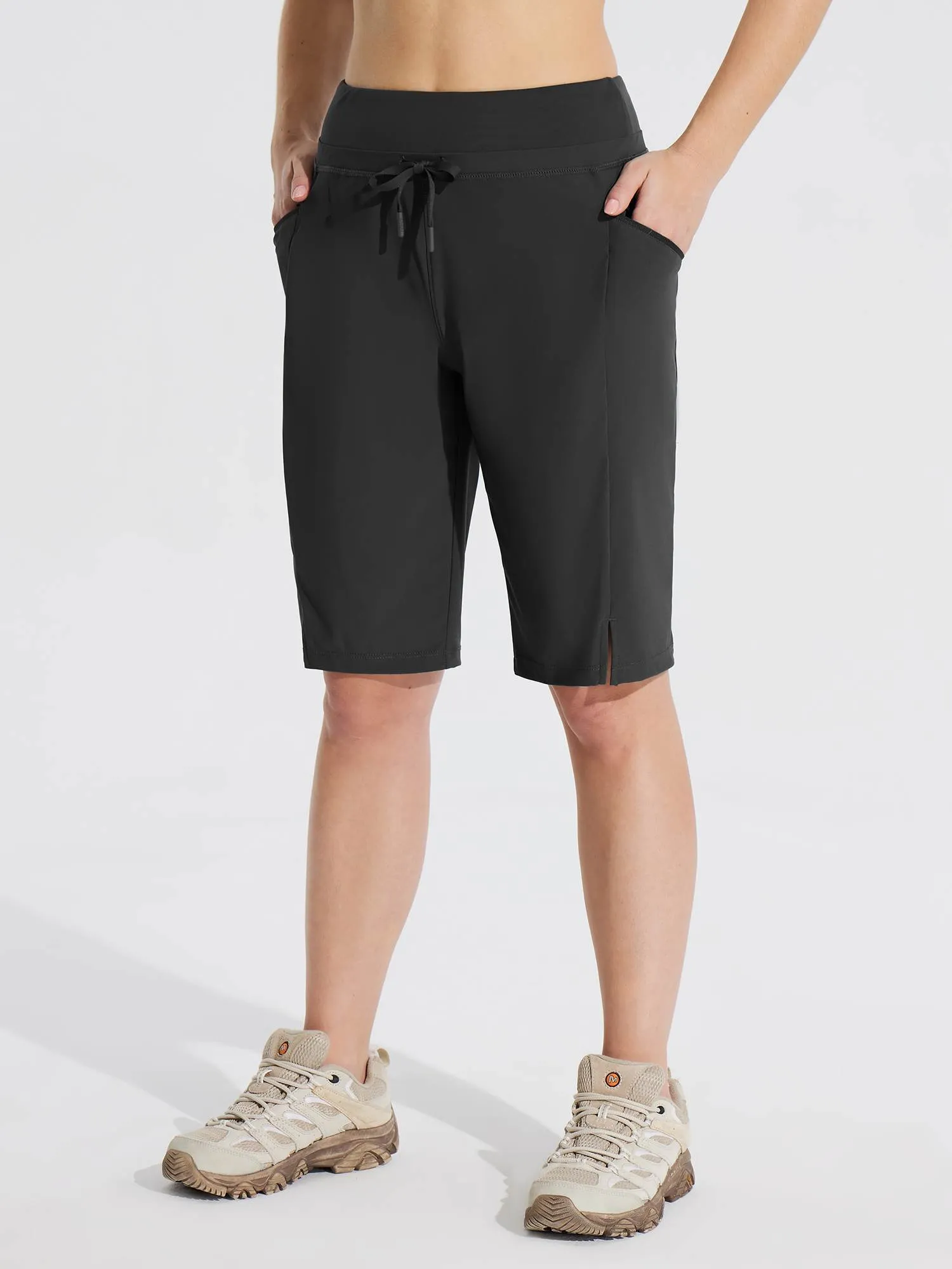 Women's 11" Quick-Dry Hiking Cargo Shorts sold by Baleaf