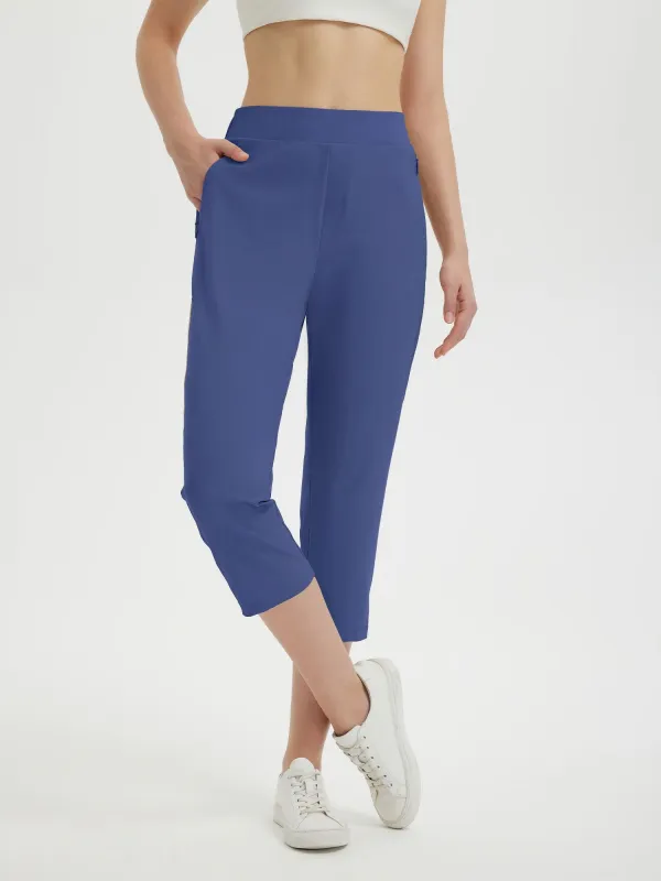 Women's 20" High-Waisted Cropped Golf Pants sold by Baleaf