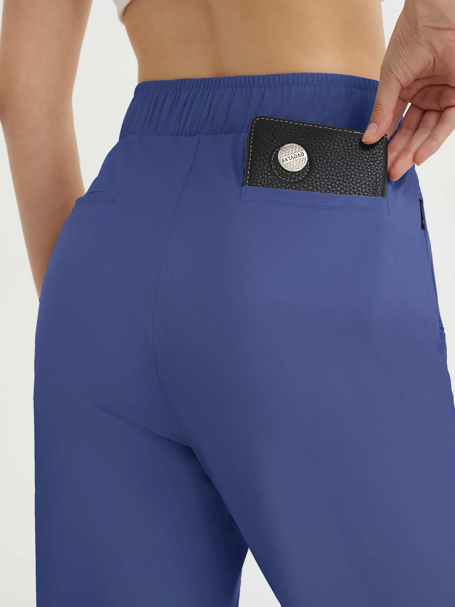 Women's 20" High-Waisted Cropped Golf Pants sold by Baleaf product image thumbnail 5