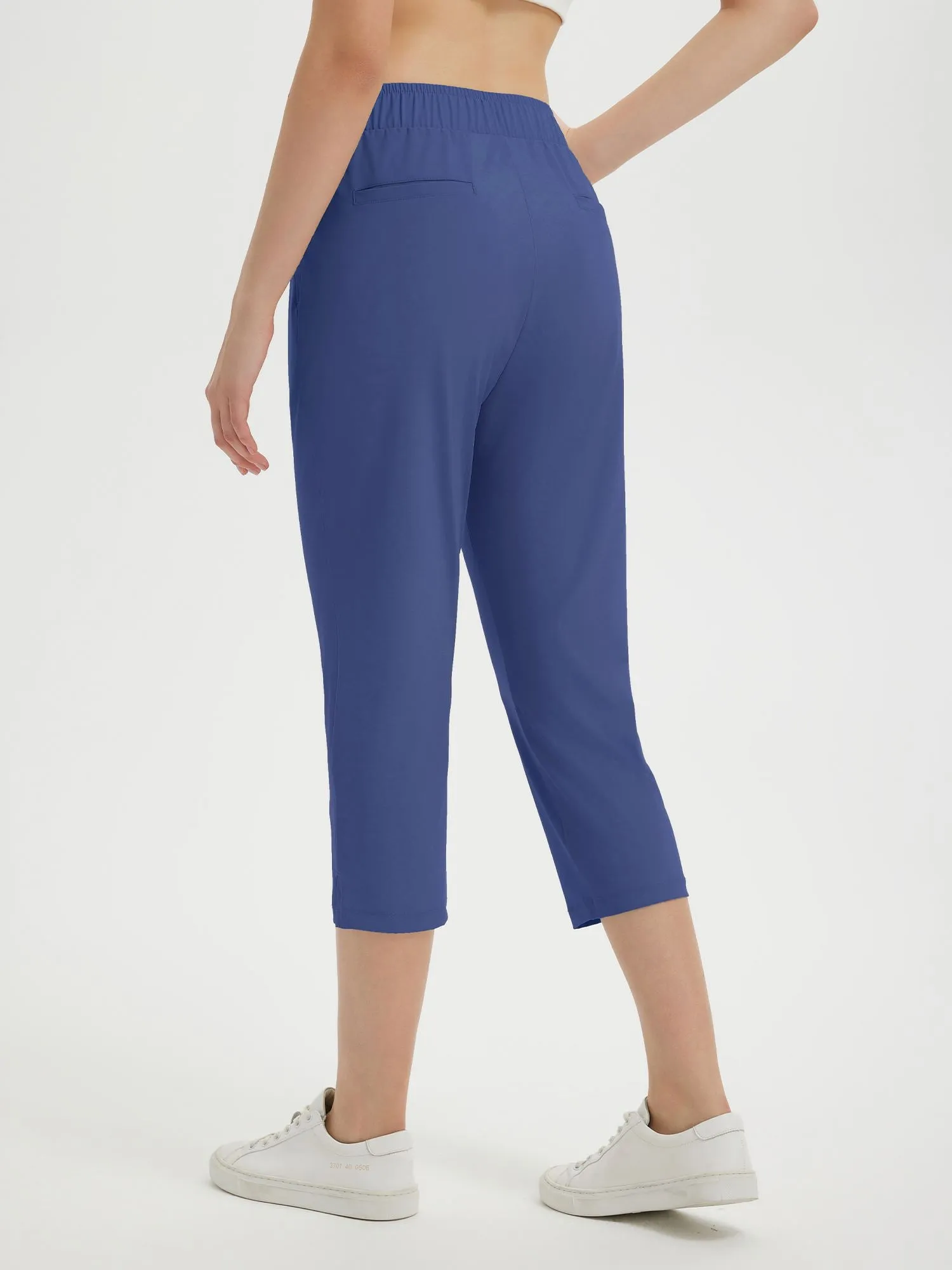 Women's 20" High-Waisted Cropped Golf Pants sold by Baleaf product image thumbnail 3