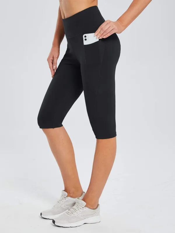 Women's Plus Size Knee-Length Capris sold by Baleaf
