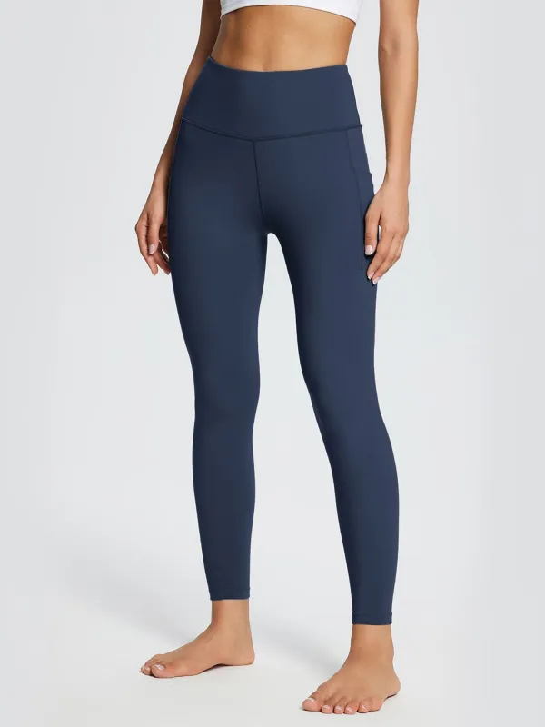 Women's Plus Size 27" High-Waisted Ankle Leggings with Deep Pockets sold by Baleaf