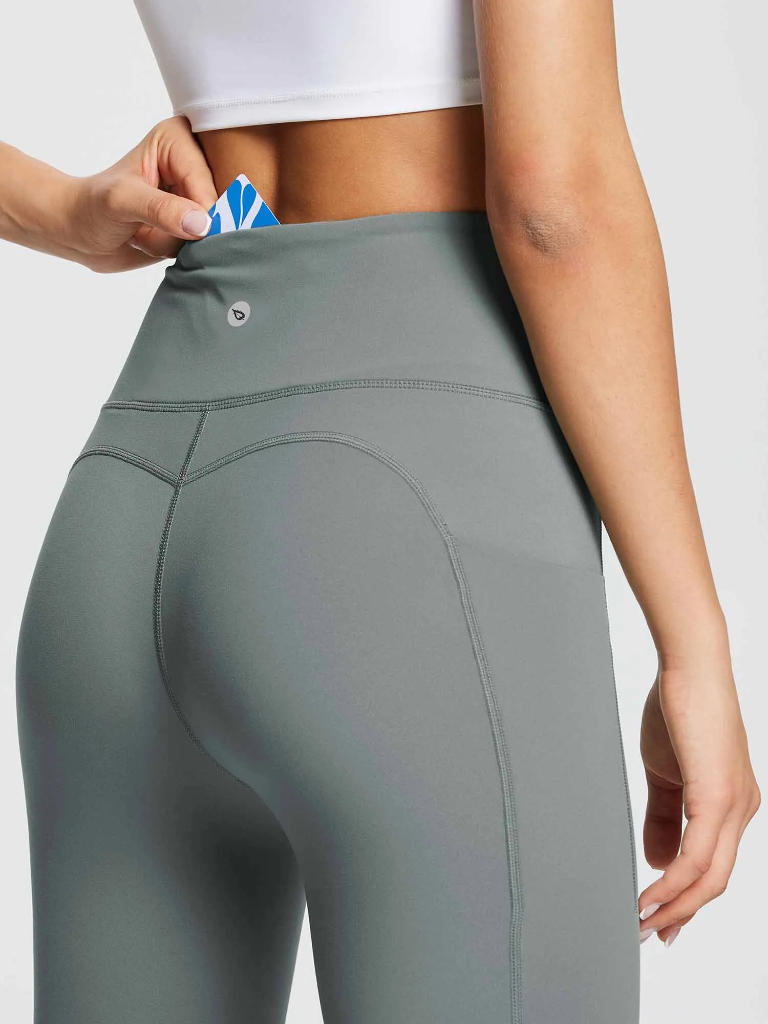 7/8 High-Waisted Leggings sold by Baleaf product image thumbnail 3