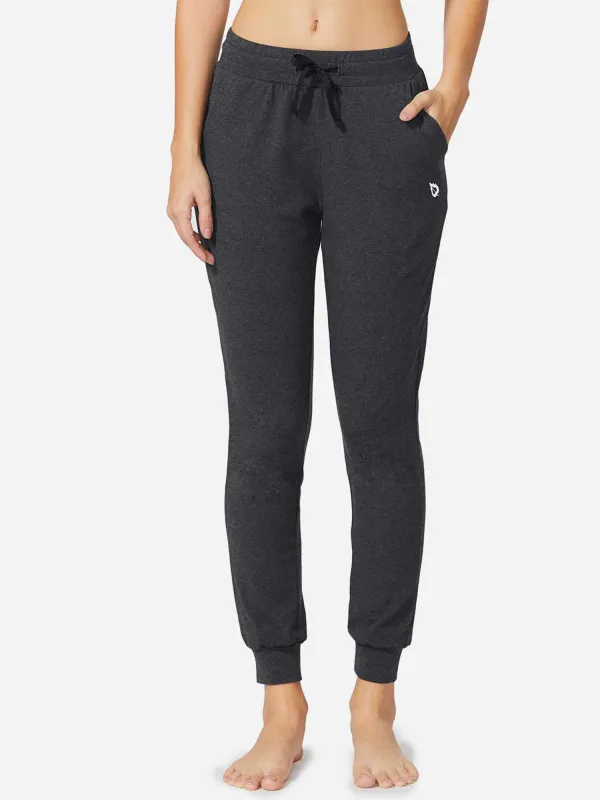 Women's Cotton Tapered Sweatpants sold by Baleaf