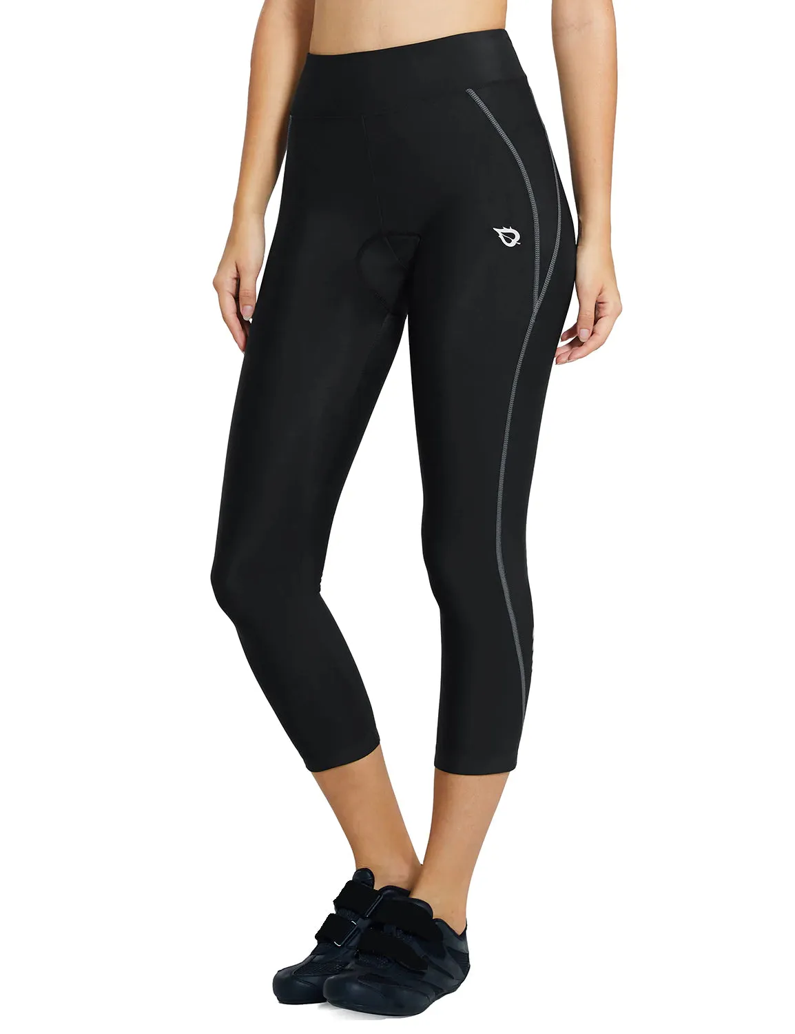 Women's 3/4 Padded Bike Capris Pants sold by Baleaf product image thumbnail 4