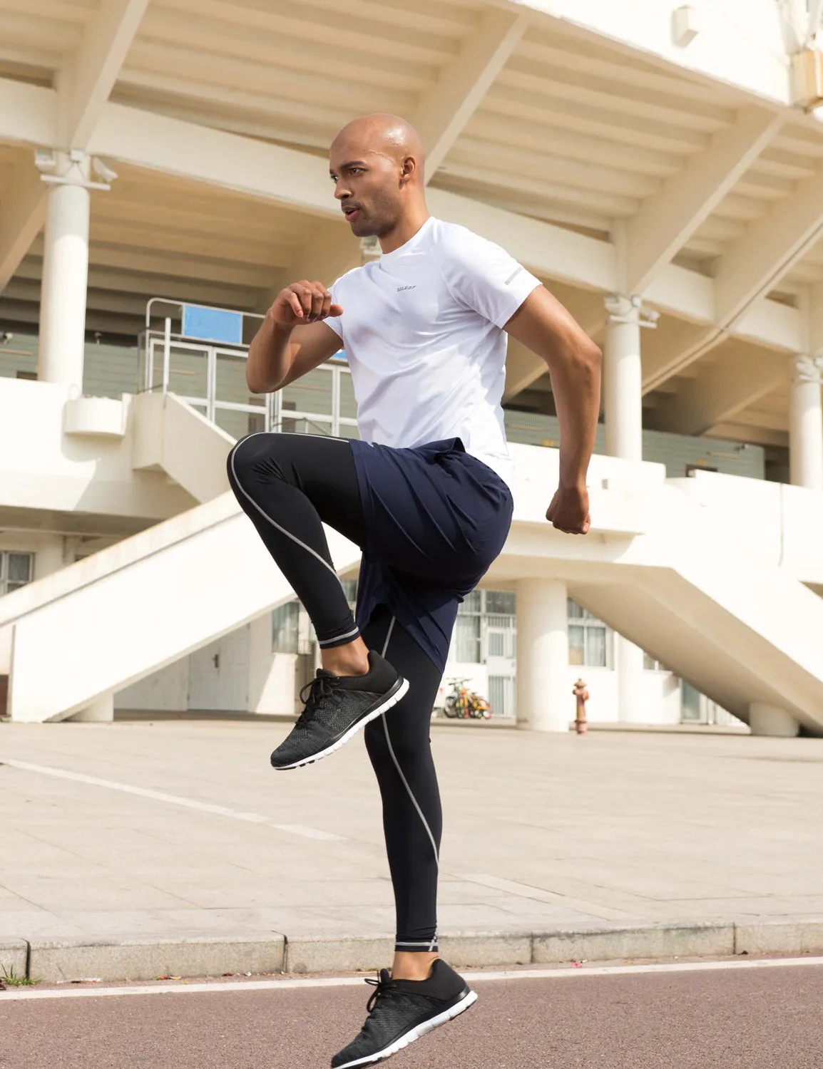 Men's Short-Sleeve Running Shirt sold by Baleaf product image thumbnail 4