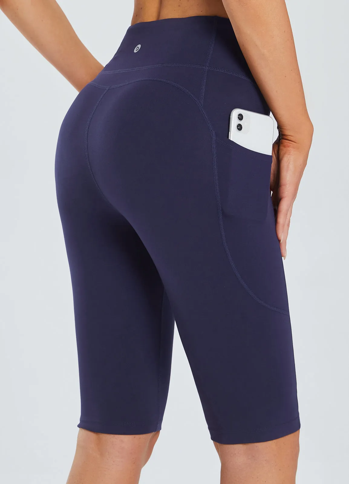 Women's 12" High-Waisted Yoga Shorts sold by Baleaf product image thumbnail 2