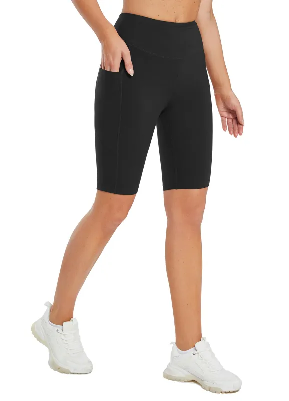 Women's 10" High-Waisted Yoga Shorts sold by Baleaf