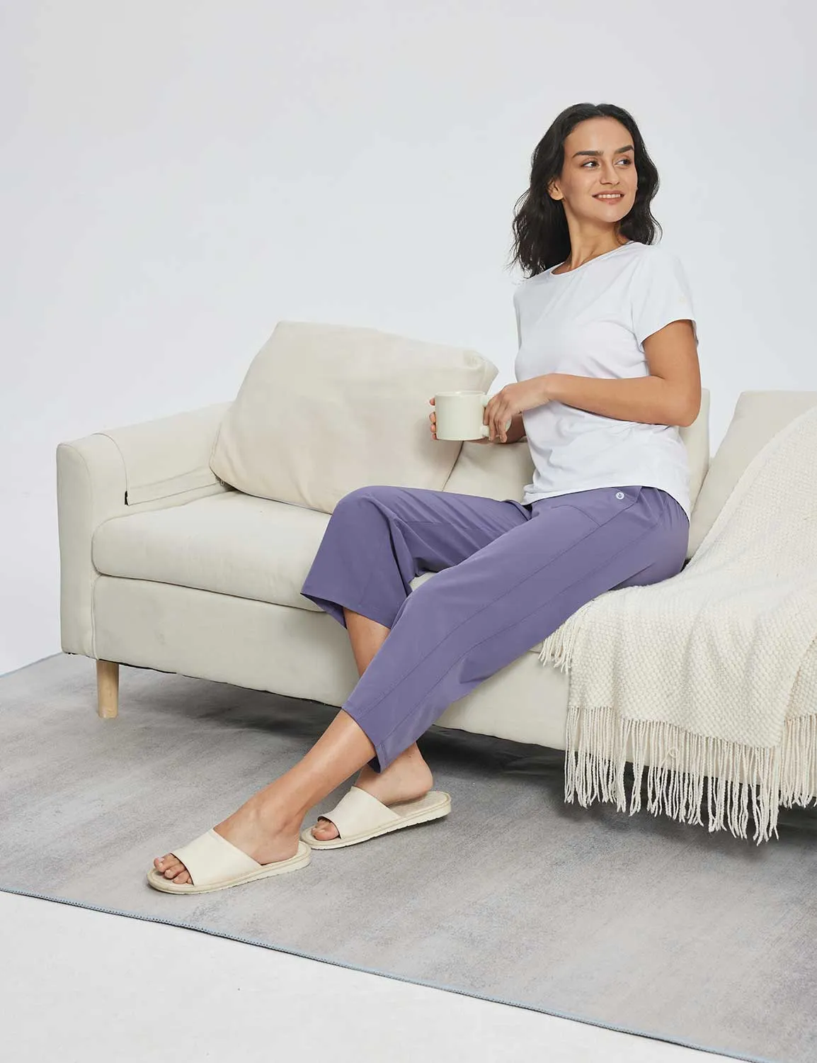 Laureate Women's Quick-Dry Running Capri Pants sold by Baleaf product image thumbnail 2