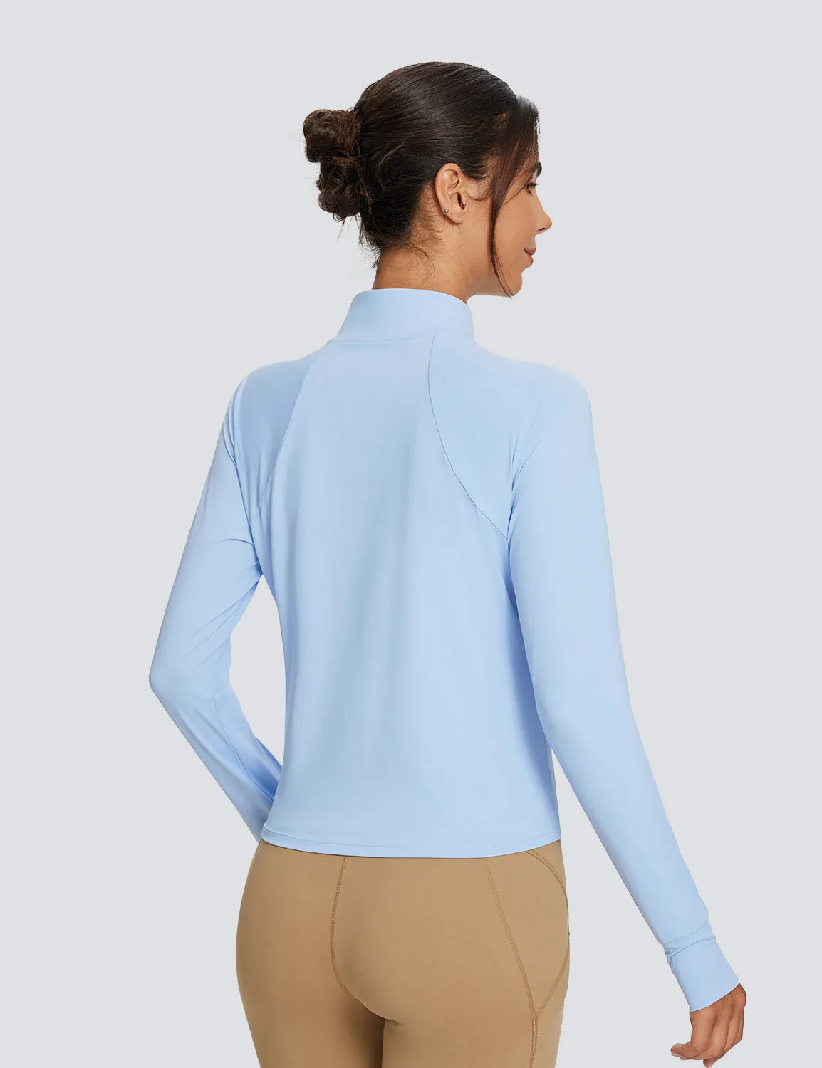 Women's UPF 50+ Quick-Dry Full-Zip Hiking Jacket sold by Baleaf product image thumbnail 4