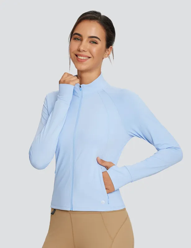 Women's UPF 50+ Quick-Dry Full-Zip Hiking Jacket sold by Baleaf