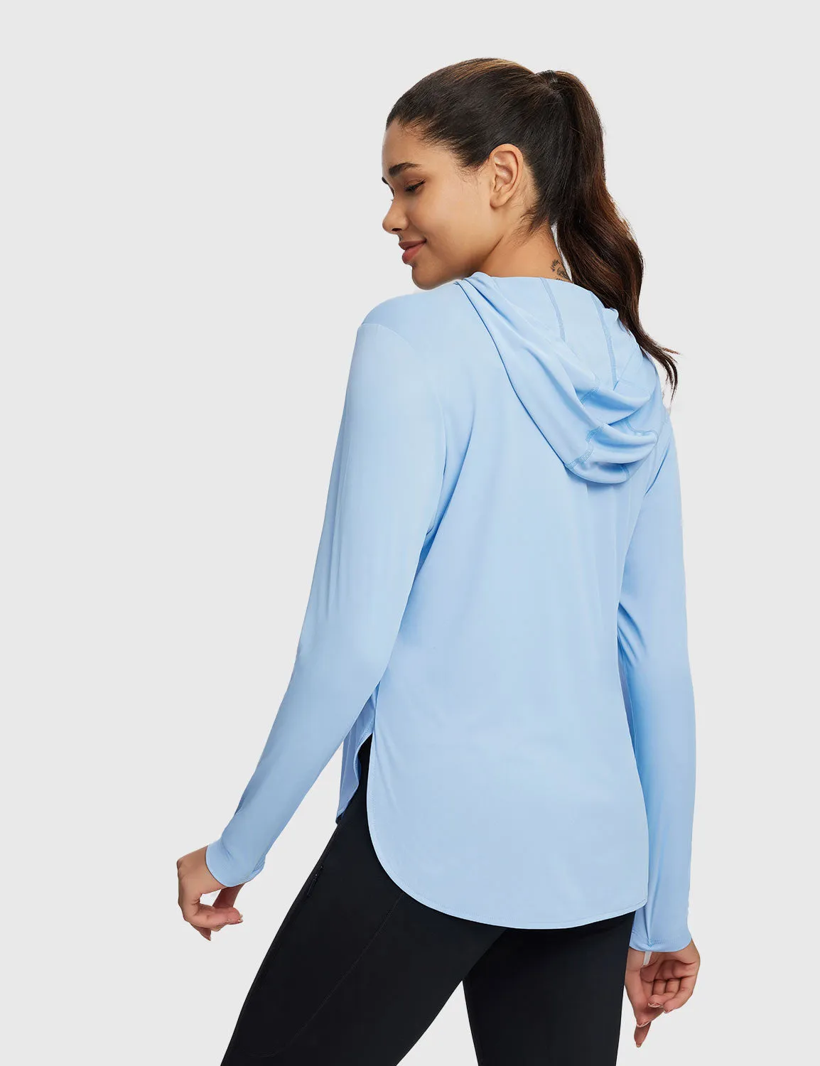 Women's UPF 50+ Lightweight Sun Hoodie sold by Baleaf product image thumbnail 4