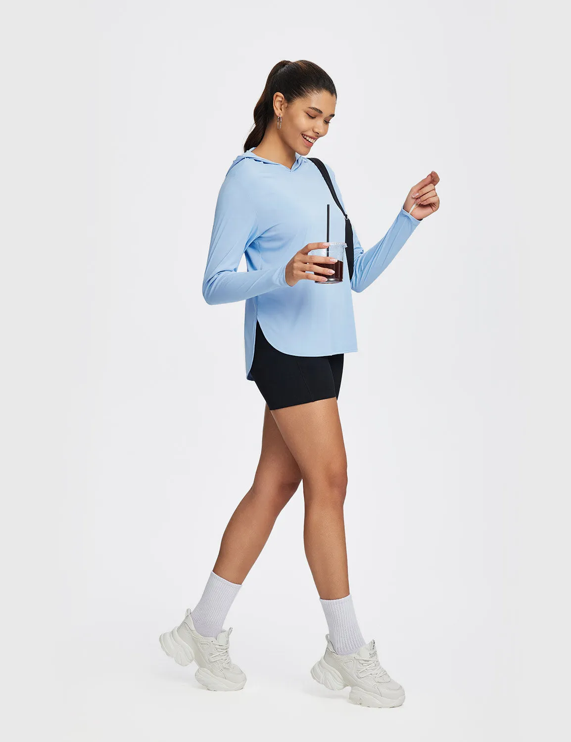 Women's UPF 50+ Lightweight Sun Hoodie sold by Baleaf product image thumbnail 2