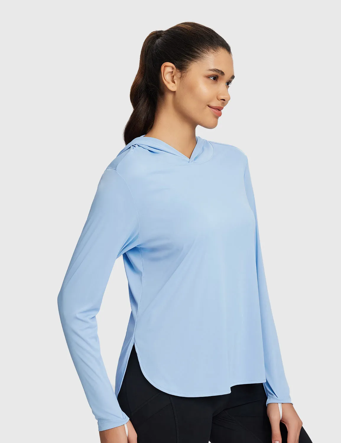 Women's UPF 50+ Lightweight Sun Hoodie sold by Baleaf product image thumbnail 3