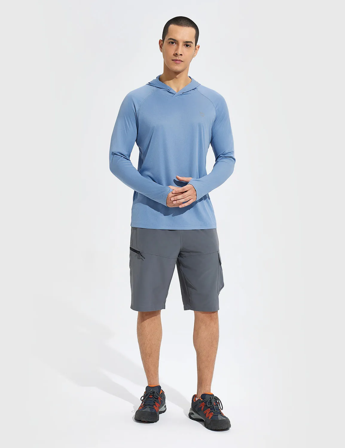 Men's UPF 50+ Long-Sleeve Sun Shirt sold by Baleaf product image thumbnail 3