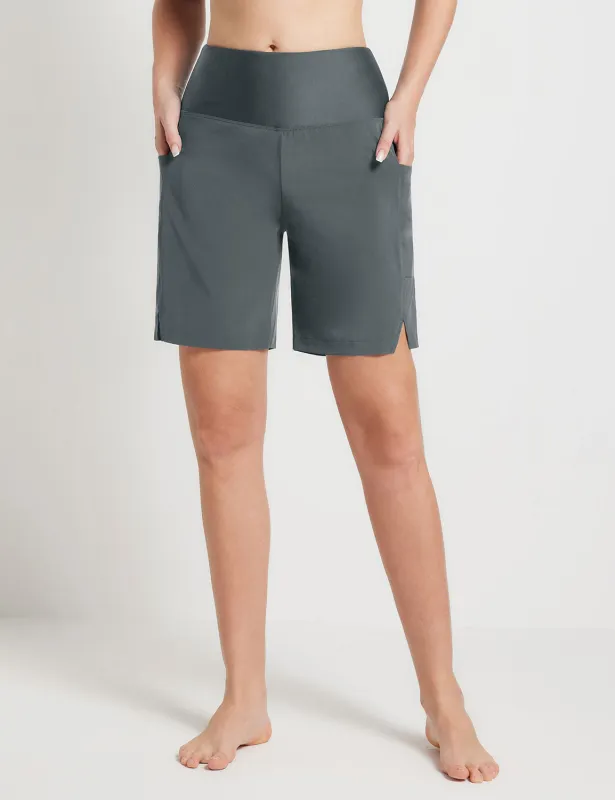 Laureate Women's 7" Quick Dry Swim Shorts sold by Baleaf