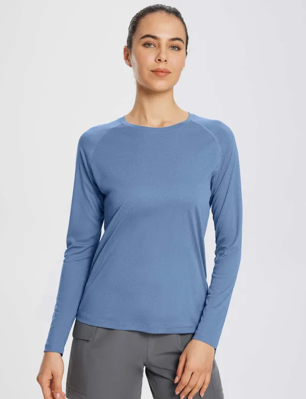 Women's UPF 50+ Long-Sleeve Sun Shirt sold by Baleaf
