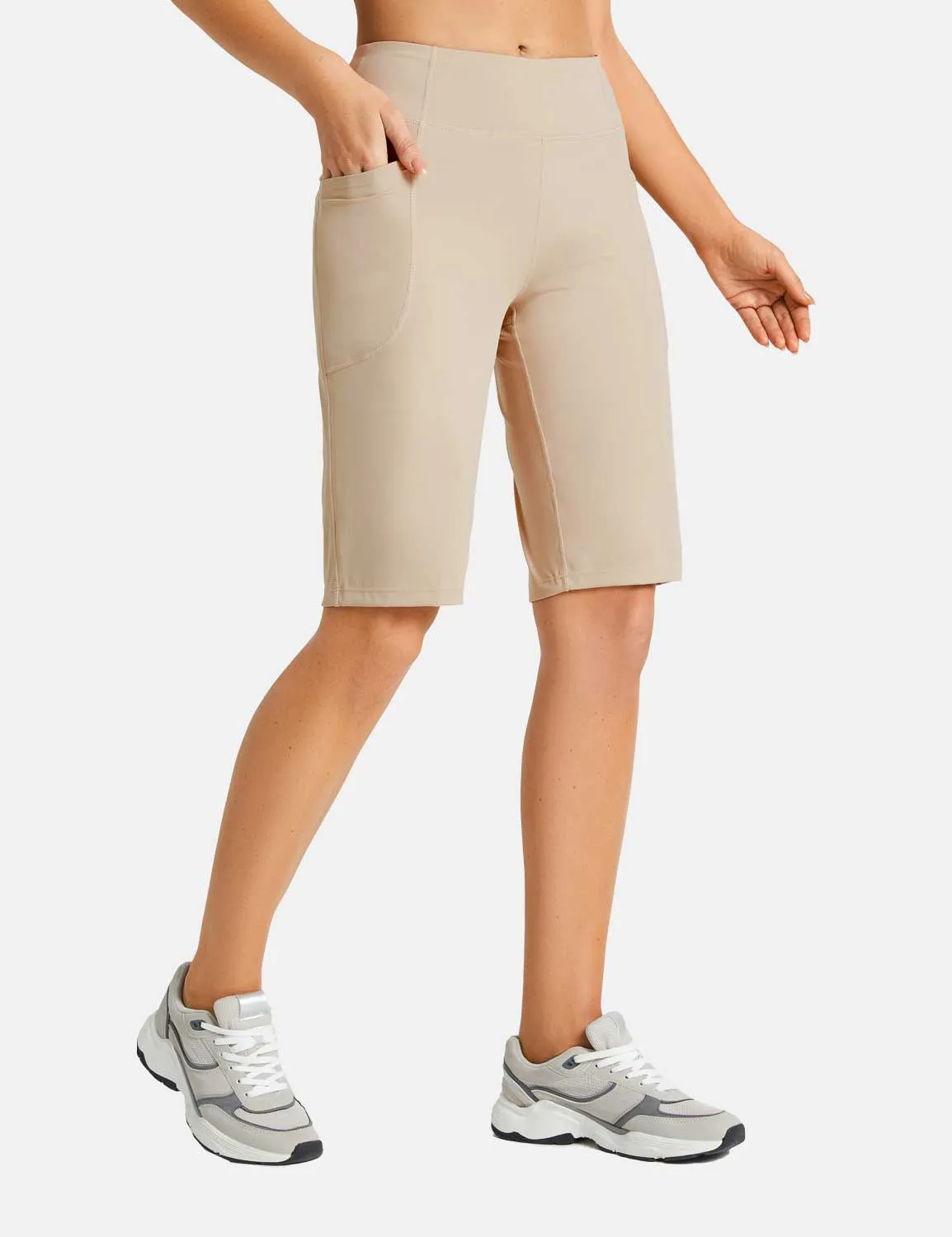 Flyleaf 12" High-Waisted Stretch Running Shorts sold by Baleaf product image thumbnail 3