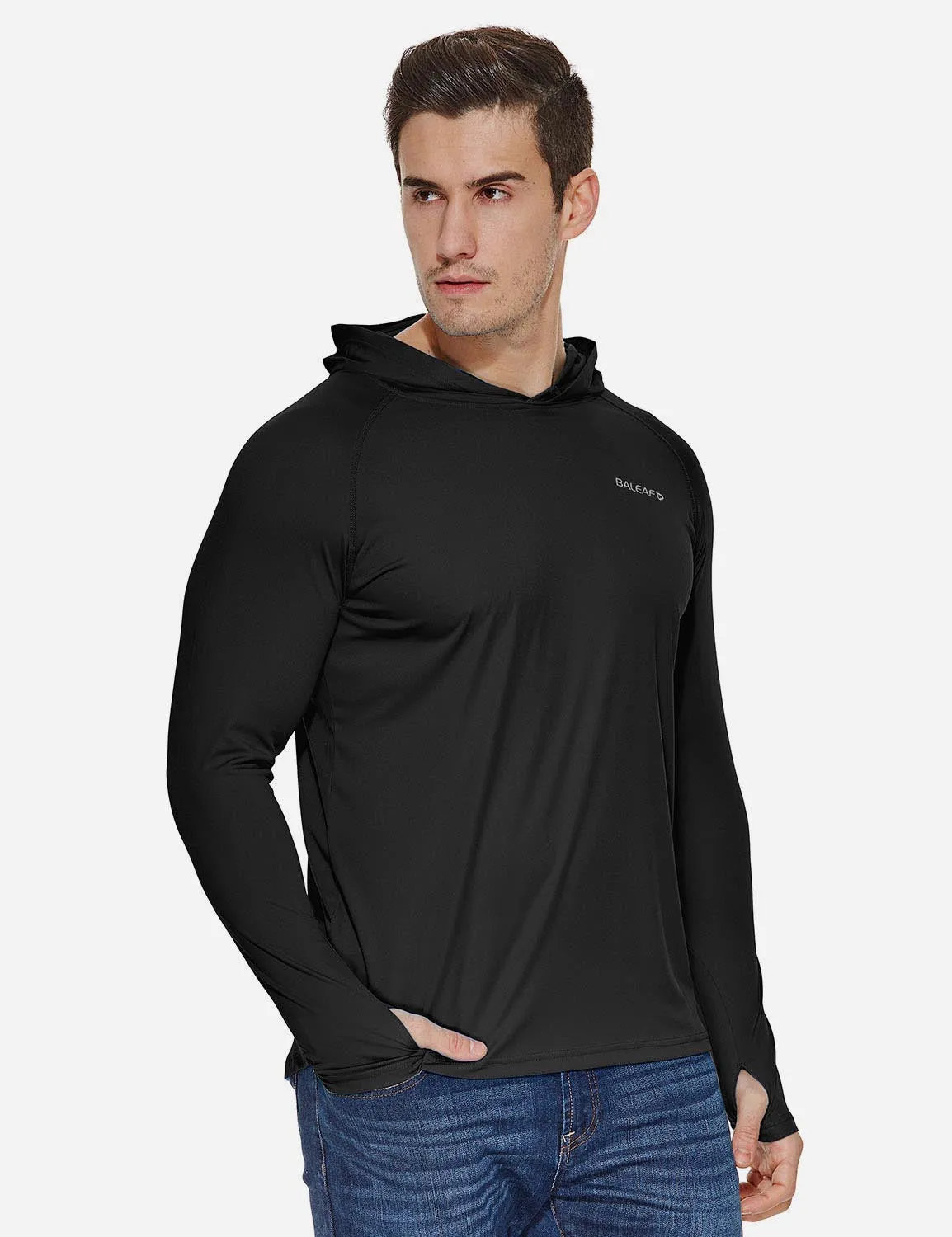 Men's UPF 50+ Sun Hoodie sold by Baleaf product image thumbnail 3