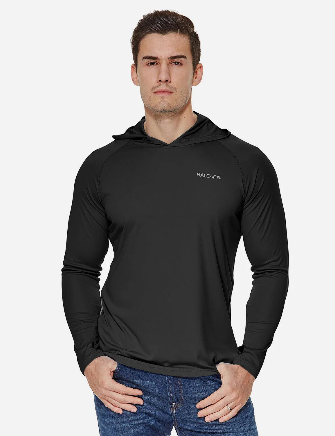 Men's UPF 50+ Sun Hoodie sold by Baleaf