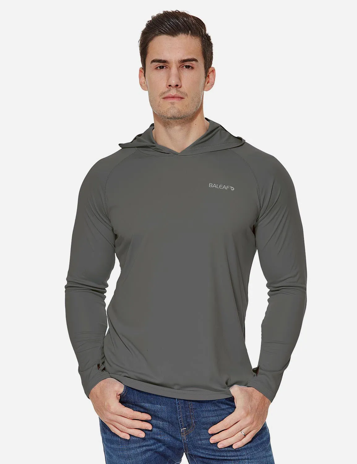 Men's UPF 50+ Sun Hoodie sold by Baleaf product image thumbnail 5
