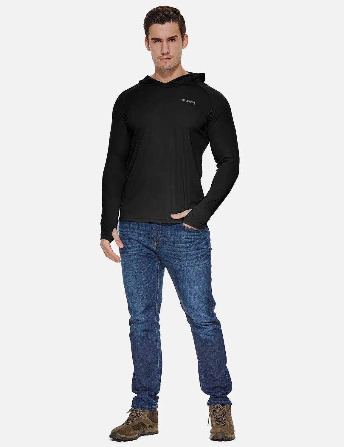 Men's UPF 50+ Sun Hoodie sold by Baleaf product image thumbnail 2