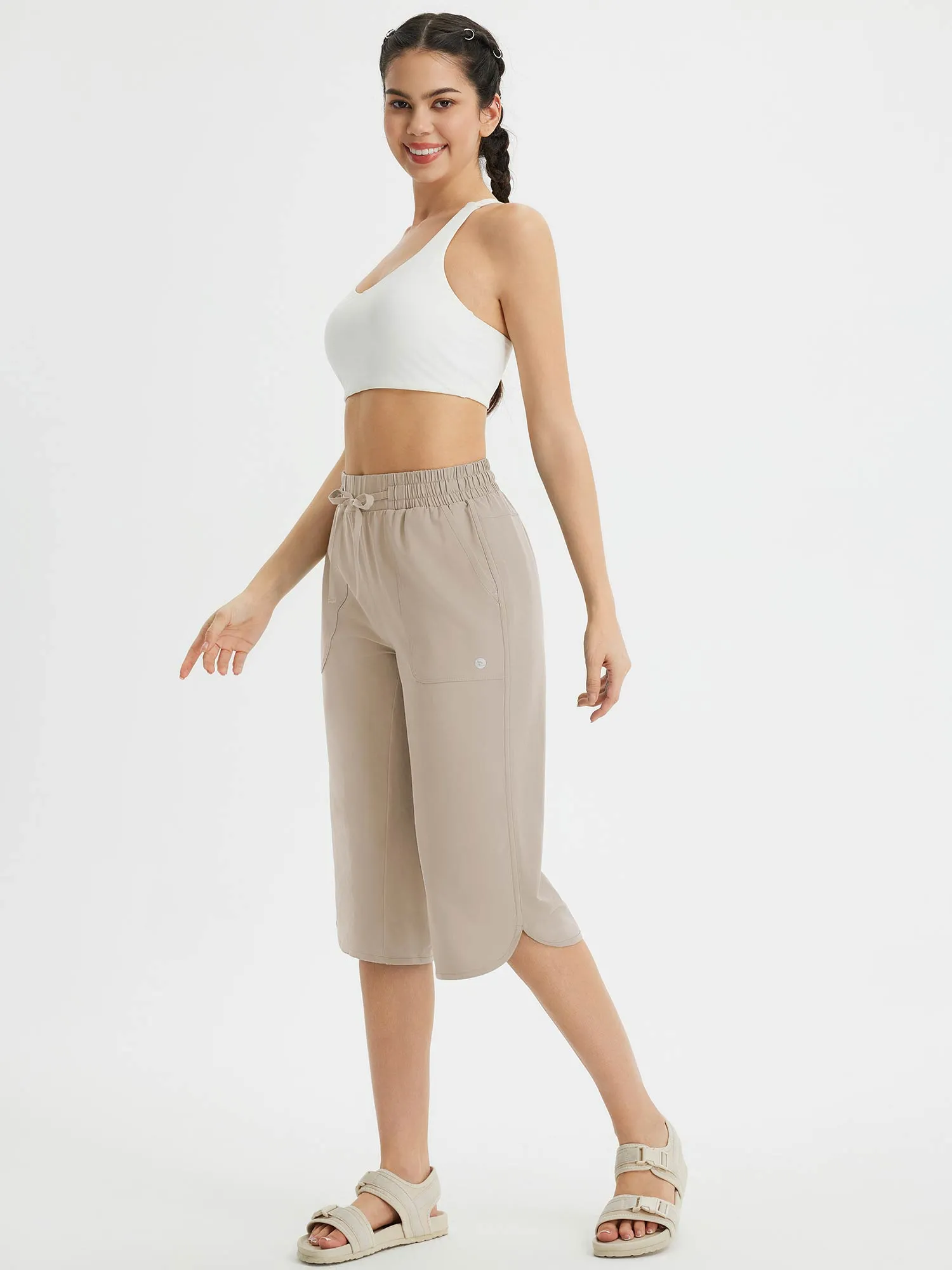 Raindrop Ready UPF 50+ Wide-Leg Pants sold by Baleaf product image thumbnail 5