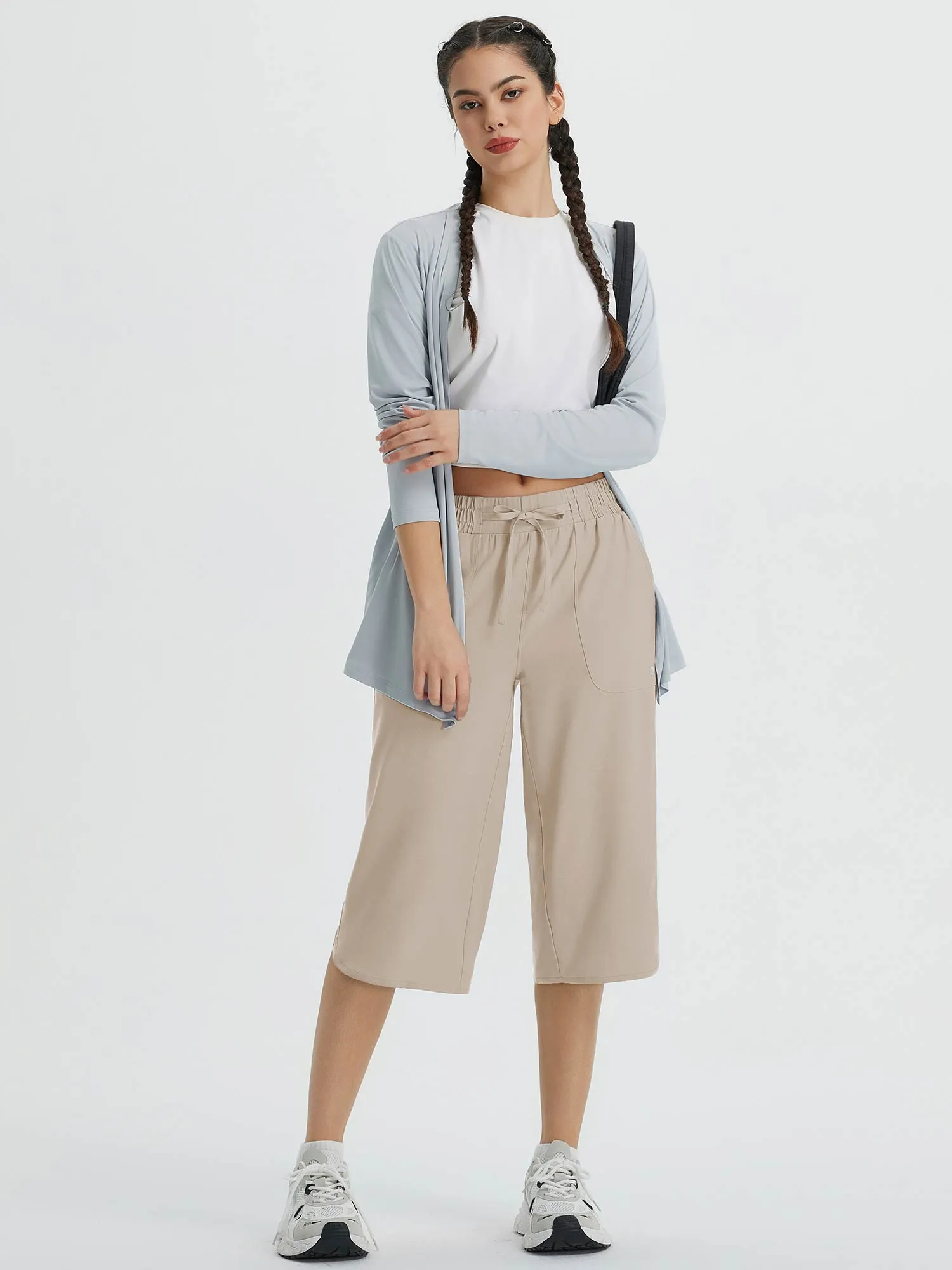 Raindrop Ready UPF 50+ Wide-Leg Pants sold by Baleaf product image thumbnail 2
